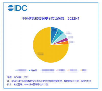 多年蝉联双冠!奇安信IT安全软件市场份额持续领跑